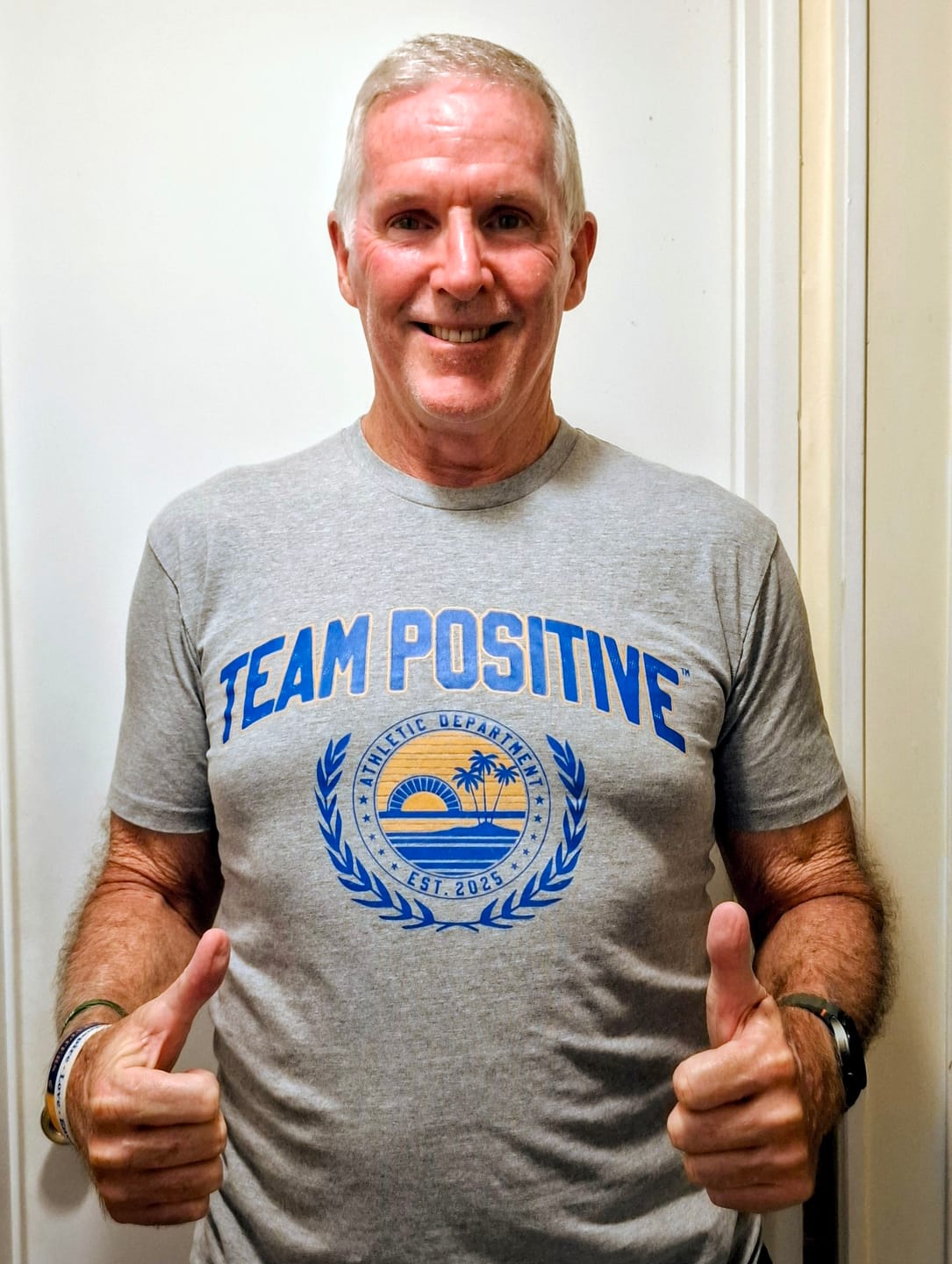 Customer photo review of College Tee