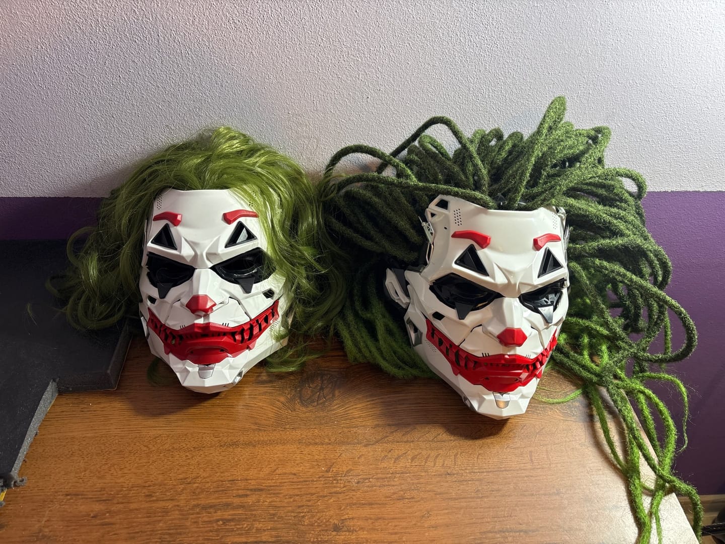 Customer photo review of HauntHQ™Joker Mask