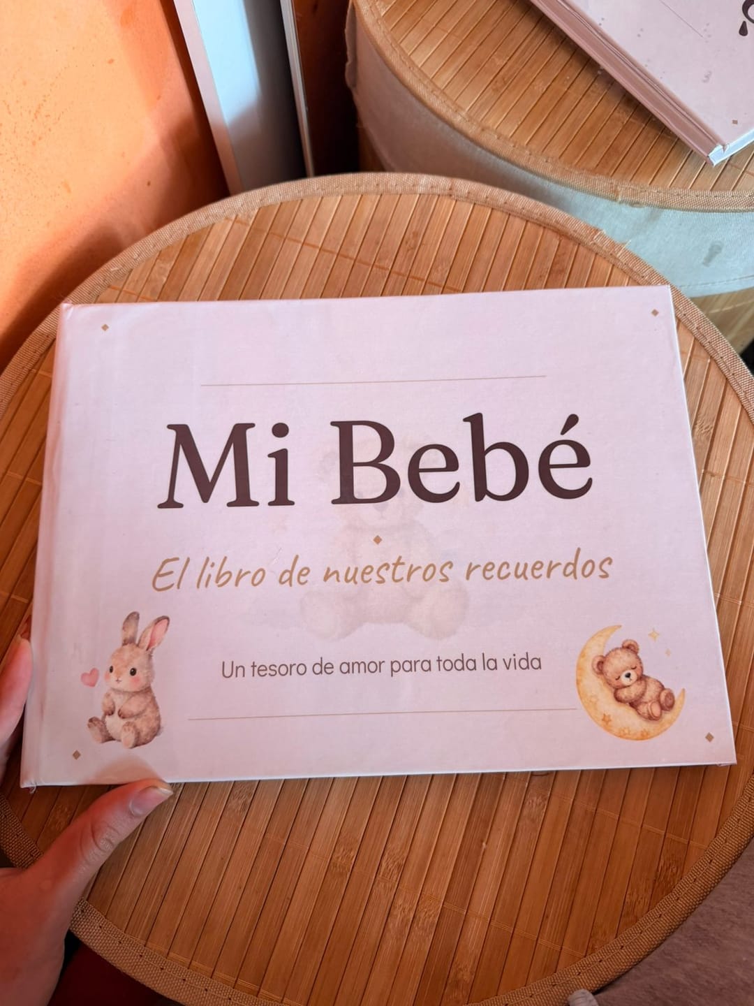 Customer photo review of Journal de Recuerdos Mamá y Bebé