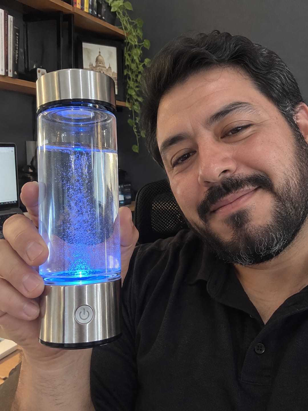 Customer photo review of Botella de Agua de Hidrógeno