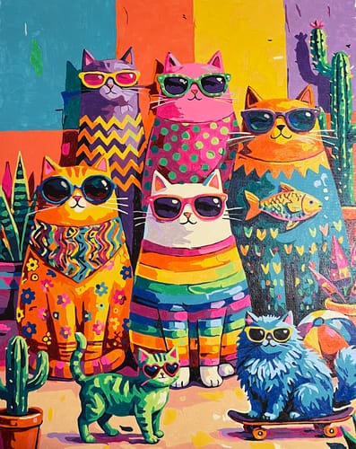Customer photo review of Design Your Own Paint by Number with AI
