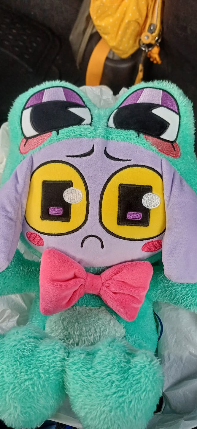 Customer photo review of Ribbit-Suit Jax Plush