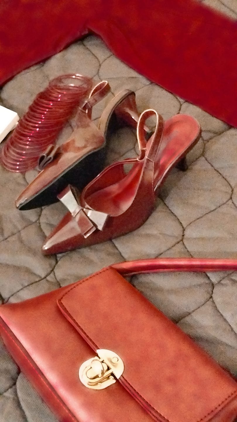 Customer photo review of Armpit Bag - Maroon