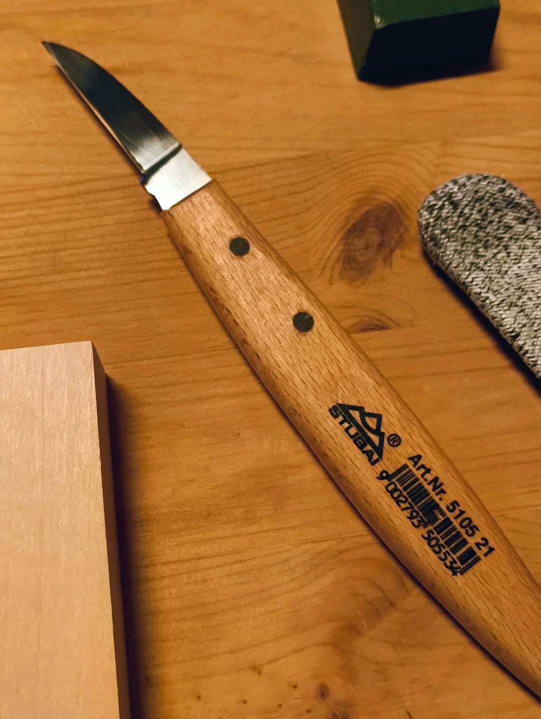 Customer photo review of Stubai Kerbschnitzmesser / Rosenmesser 50 mm
