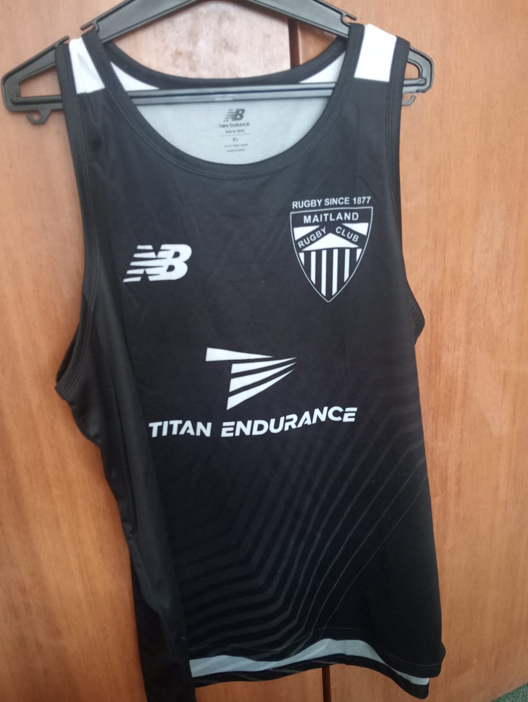 Customer photo review of Maitland RFC Singlet - XL