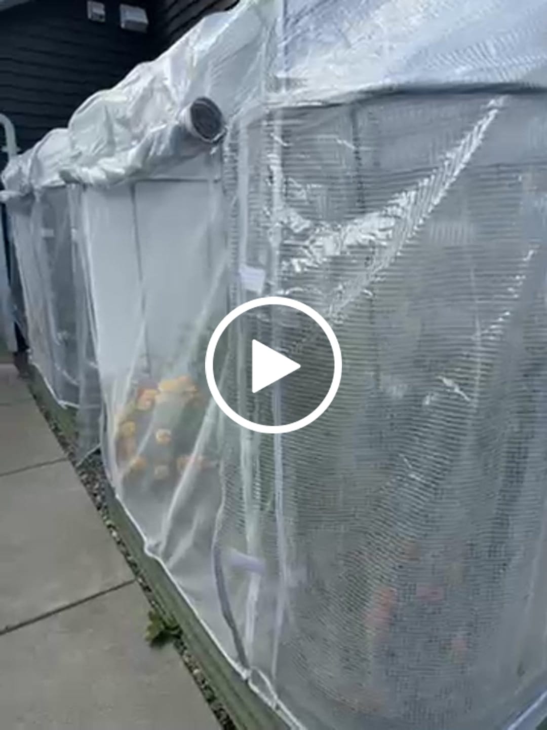 Customer video review of Garden Cover System