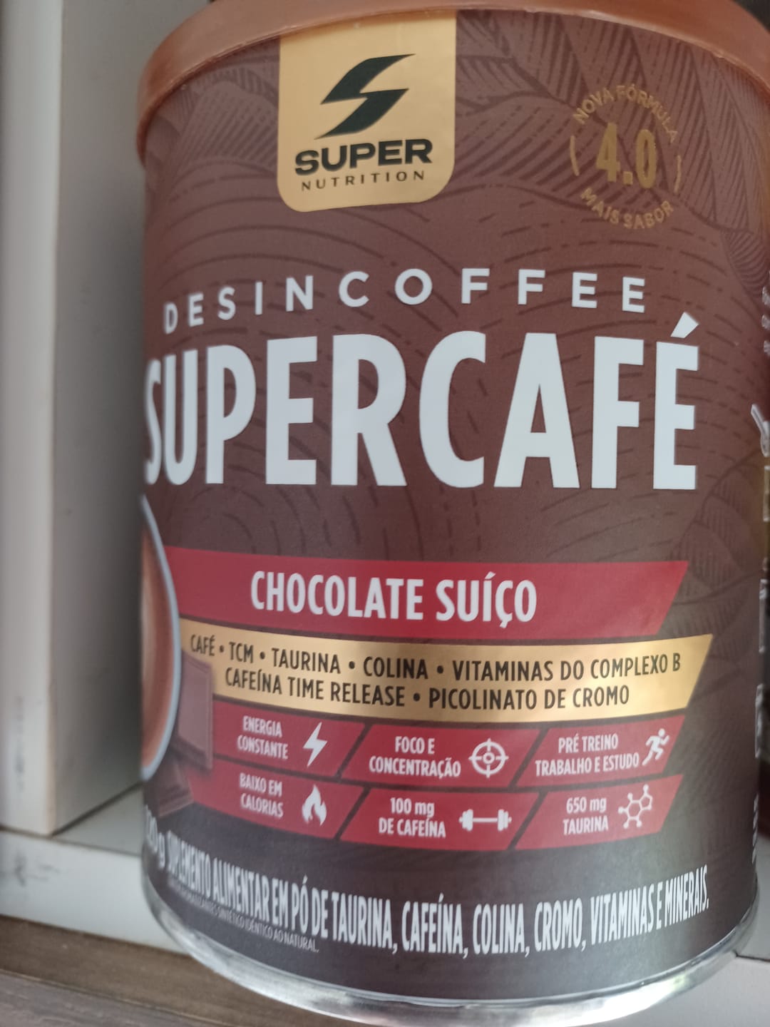 Customer photo review of Supercafé Chocolate Suíço