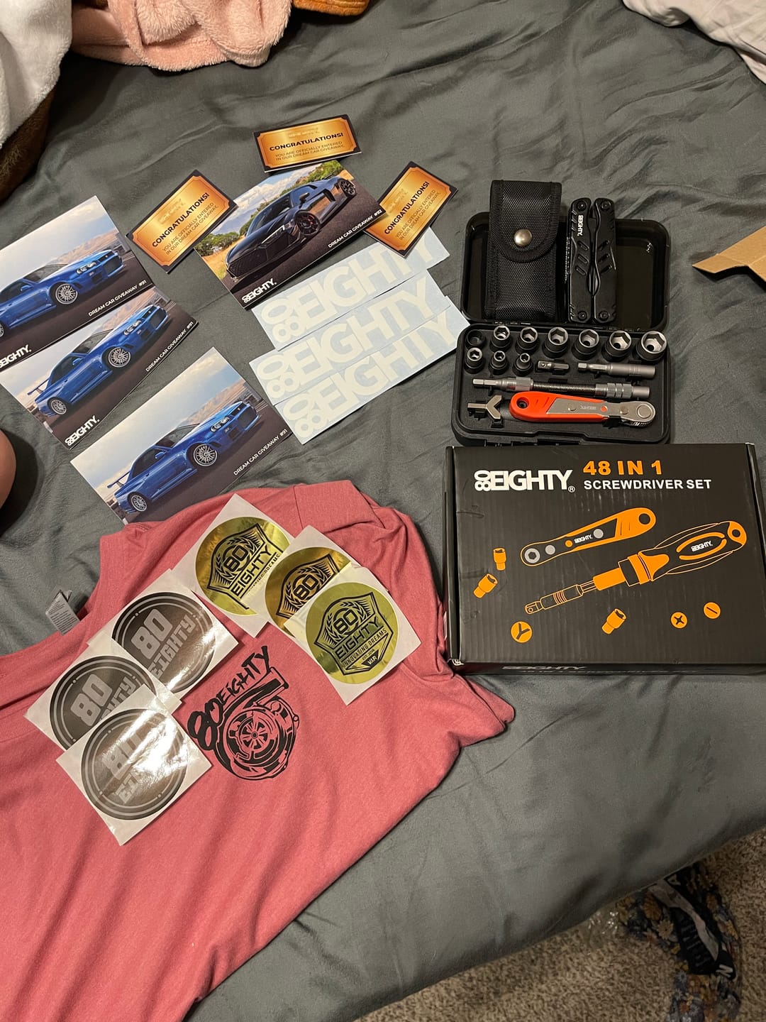 Customer photo review of 80Eighty® Ratcheting ScrewDriver Set