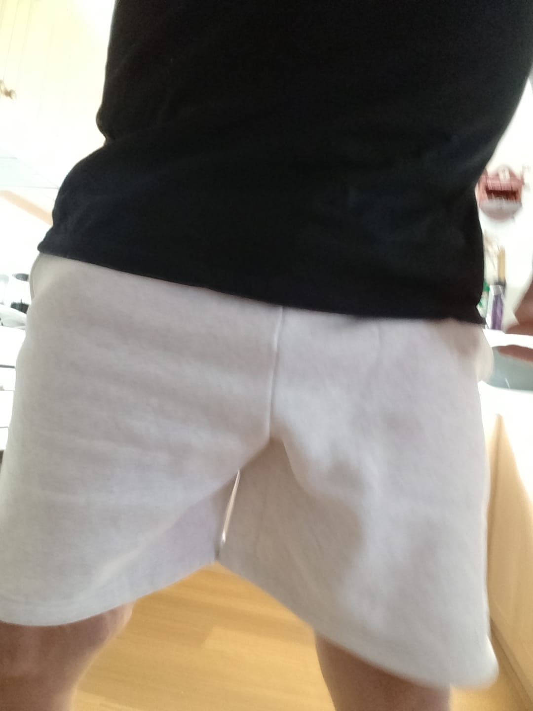 Customer photo review of [Limited Edition] Grey Marle Shorts