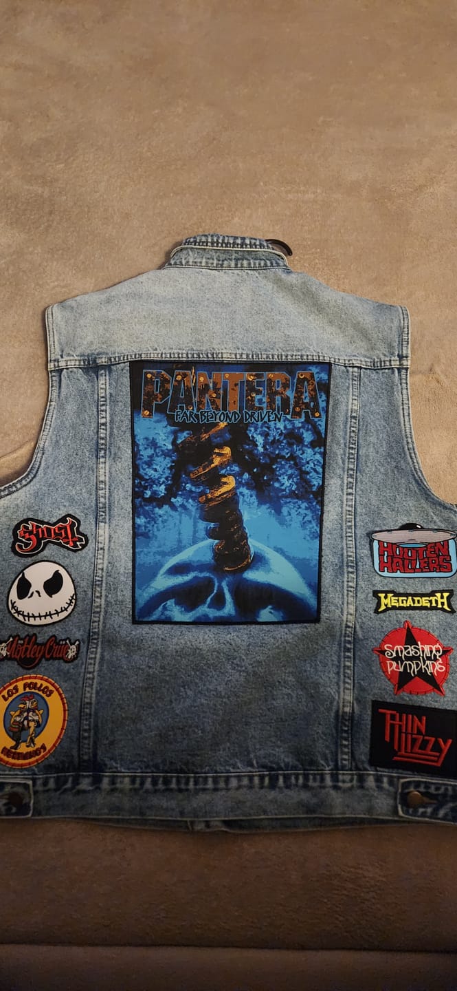 Customer photo review of Pantera - Far Beyond Driven - Backpatch