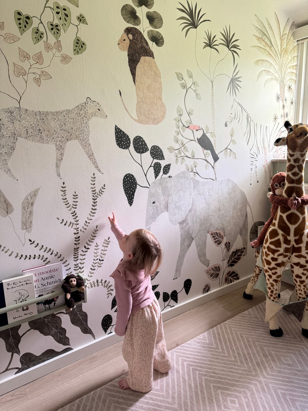Customer photo review of Jungle Dreams Mural