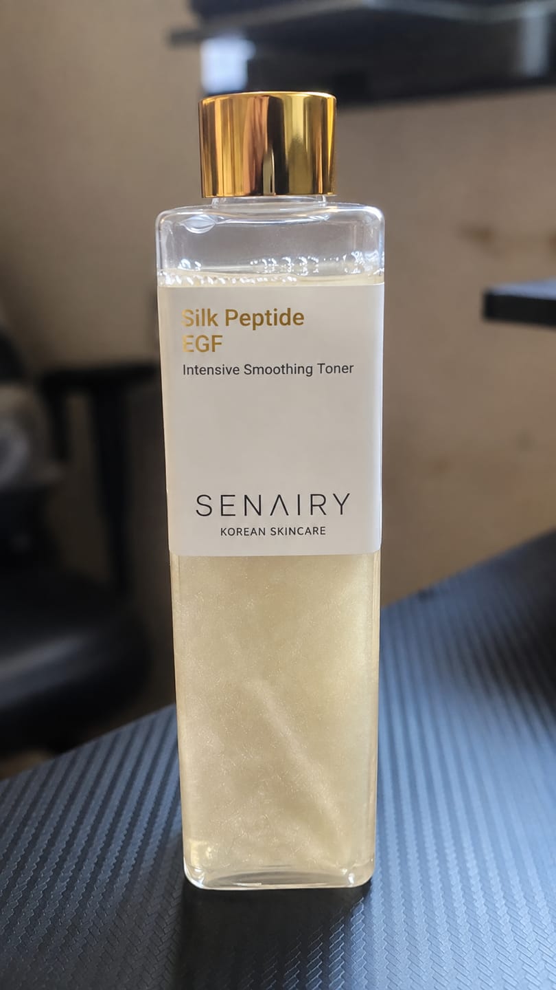 Customer photo review of Silk Peptide EGF Toner For Sagging Skin