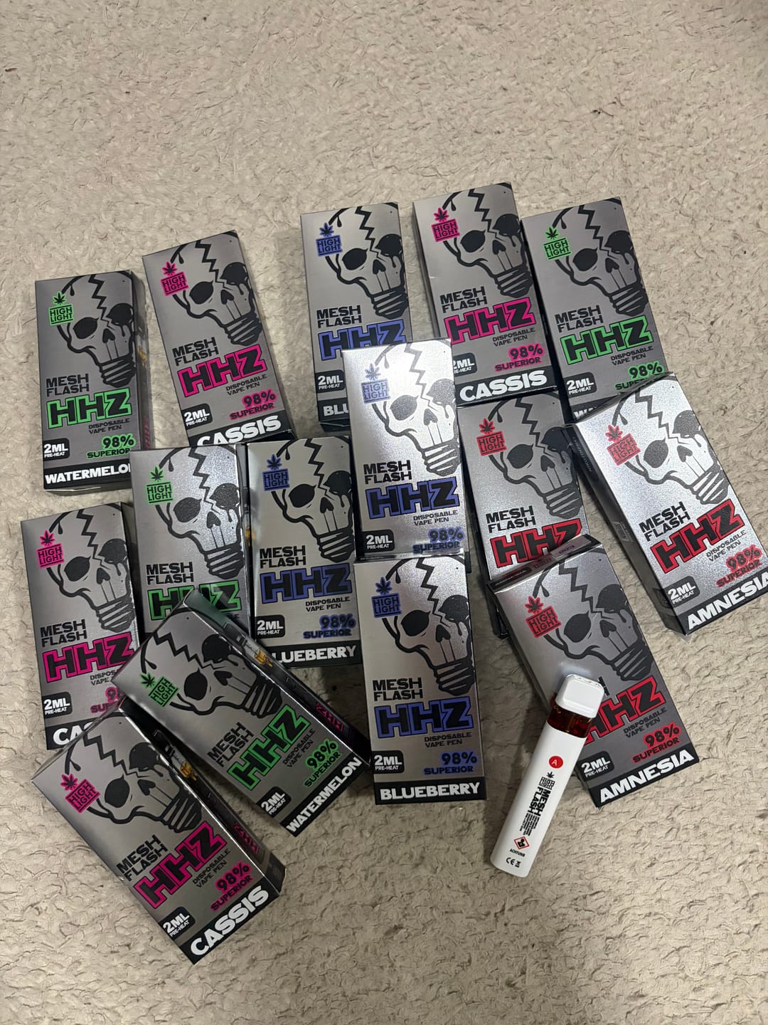 Customer photo review of Highlight Meshflash HHZ Amnesia 2 ml