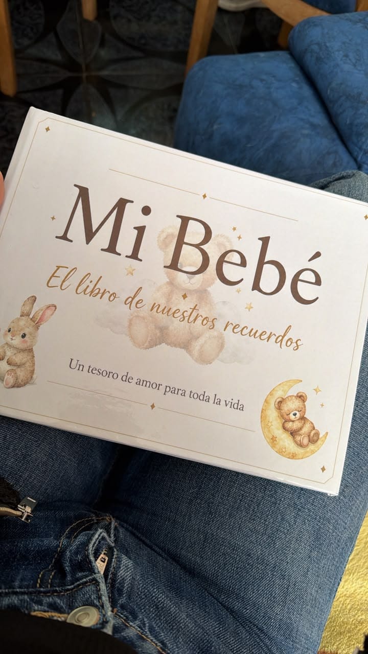 Customer photo review of Journal de Recuerdos Mamá y Bebé