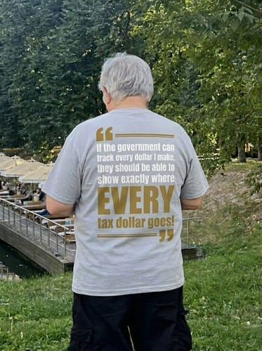 Customer photo review of If The Government Can Track Every Dollar I Make