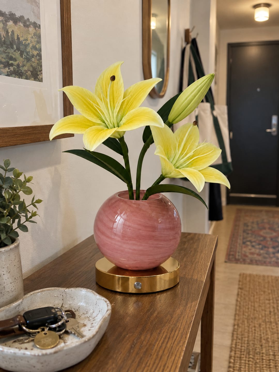 Customer photo review of Lily Bloom Lamp