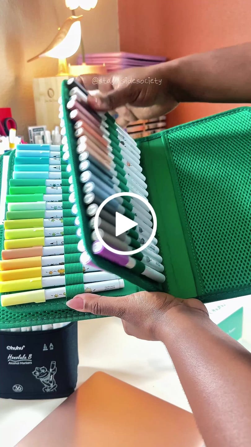 Customer video review of Ohuhu Hilo Series Direct-ink Acrylic Paint Markers