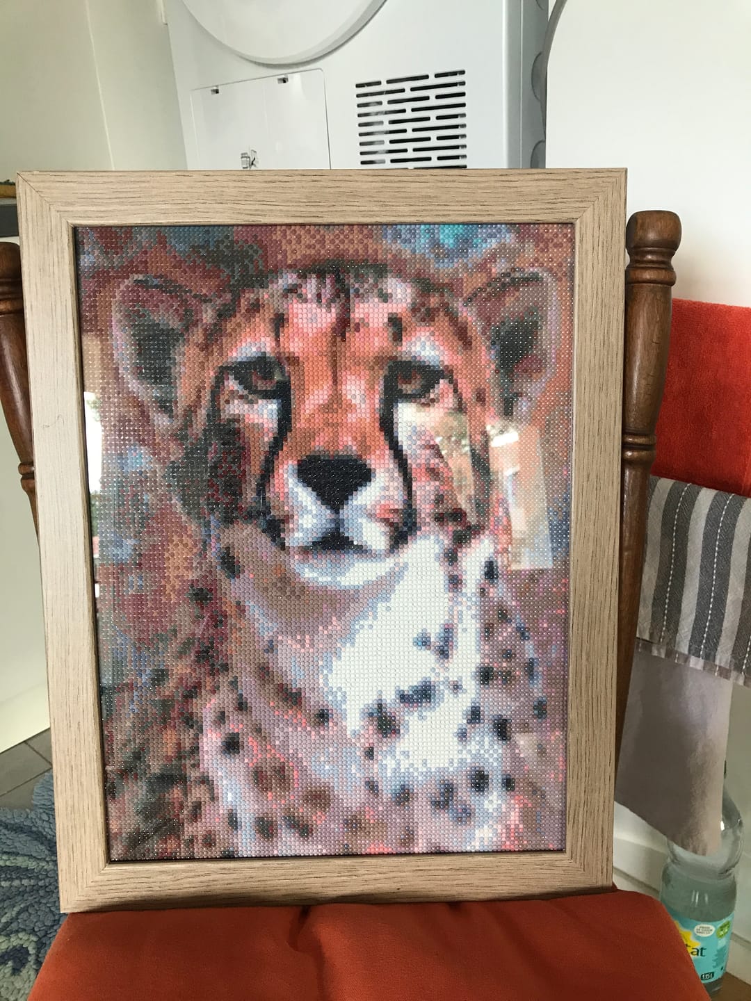 Customer photo review of Diamond Painting Personnalisé