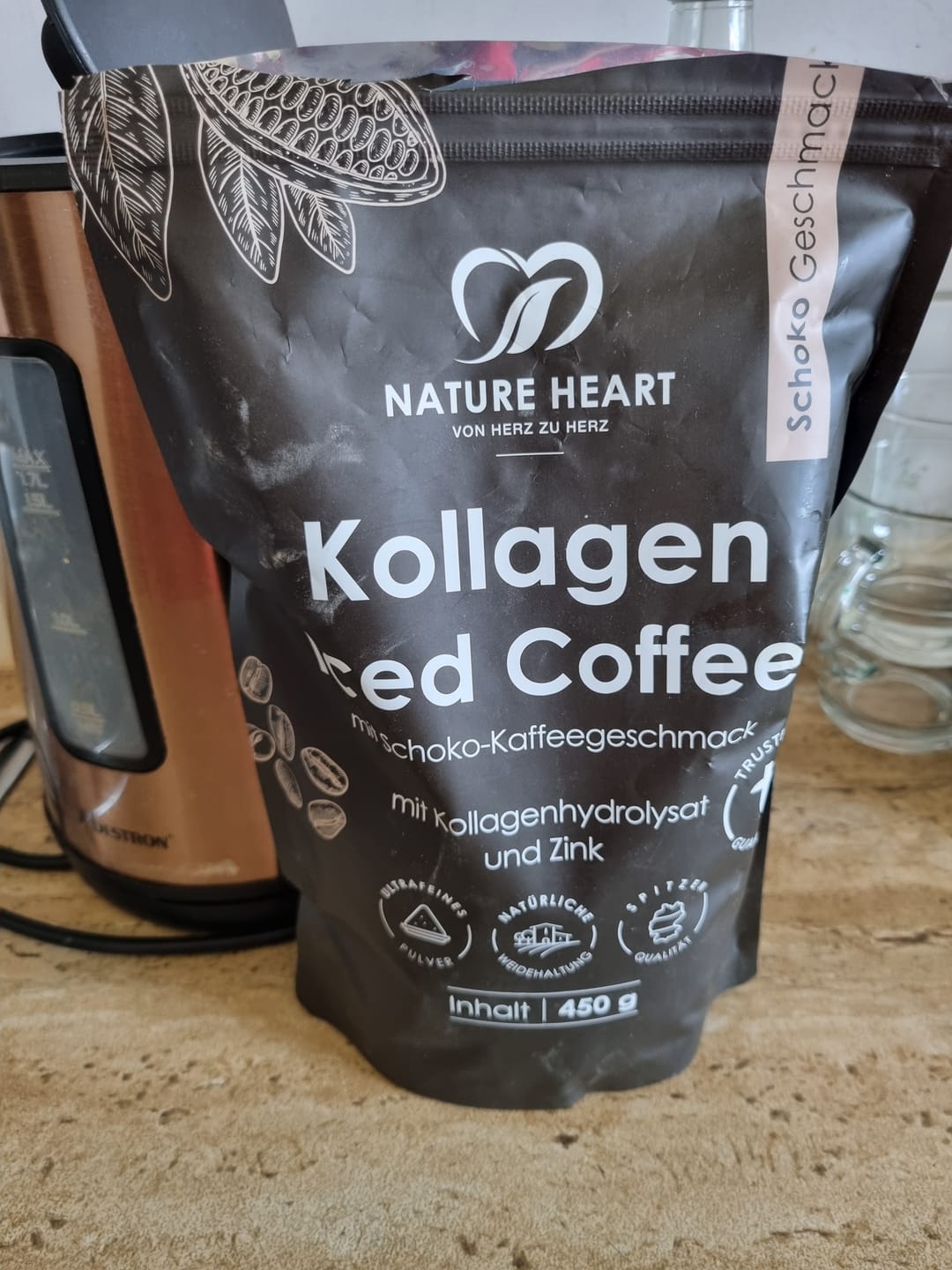 Customer photo review of Kollagen Iced Coffee