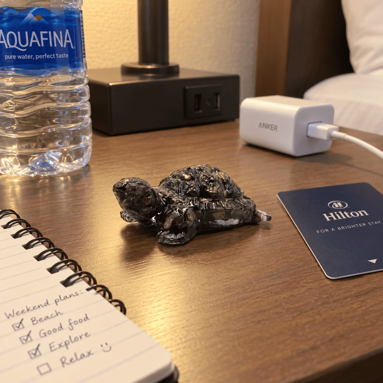 Customer photo review of Pyrite Tortoise Statue