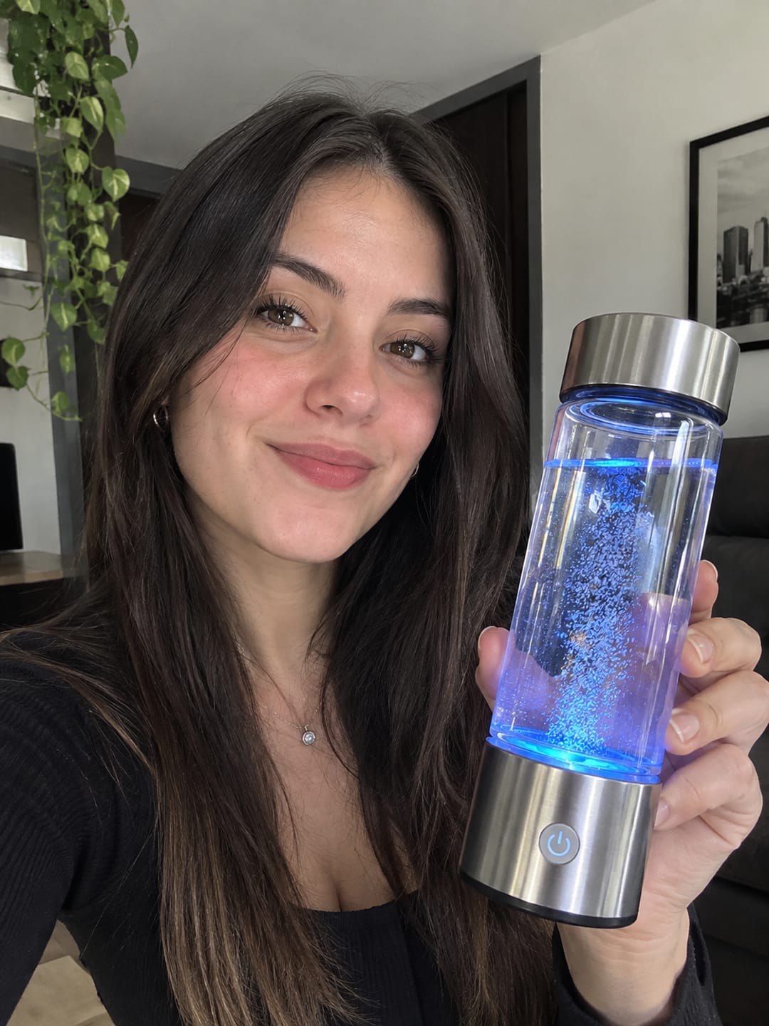Customer photo review of Botella de Agua de Hidrógeno