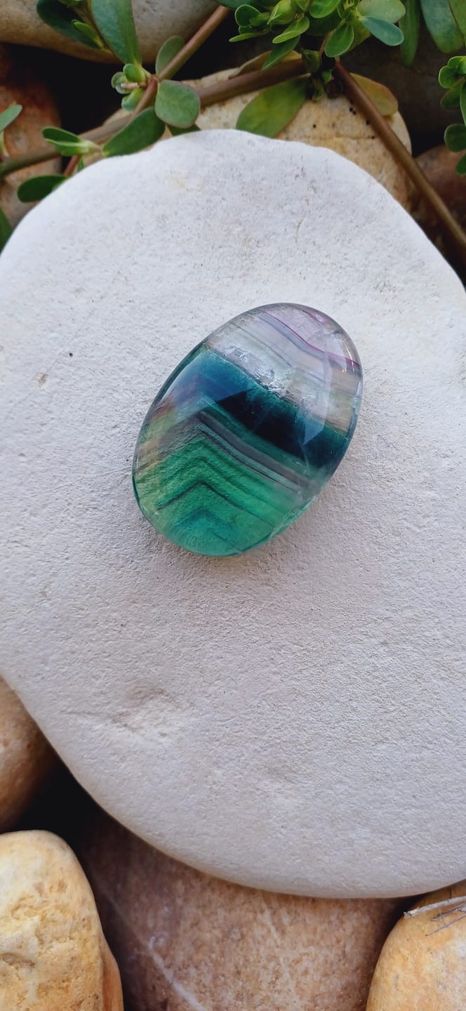 Customer photo review of Fluorine arc en ciel -Galet