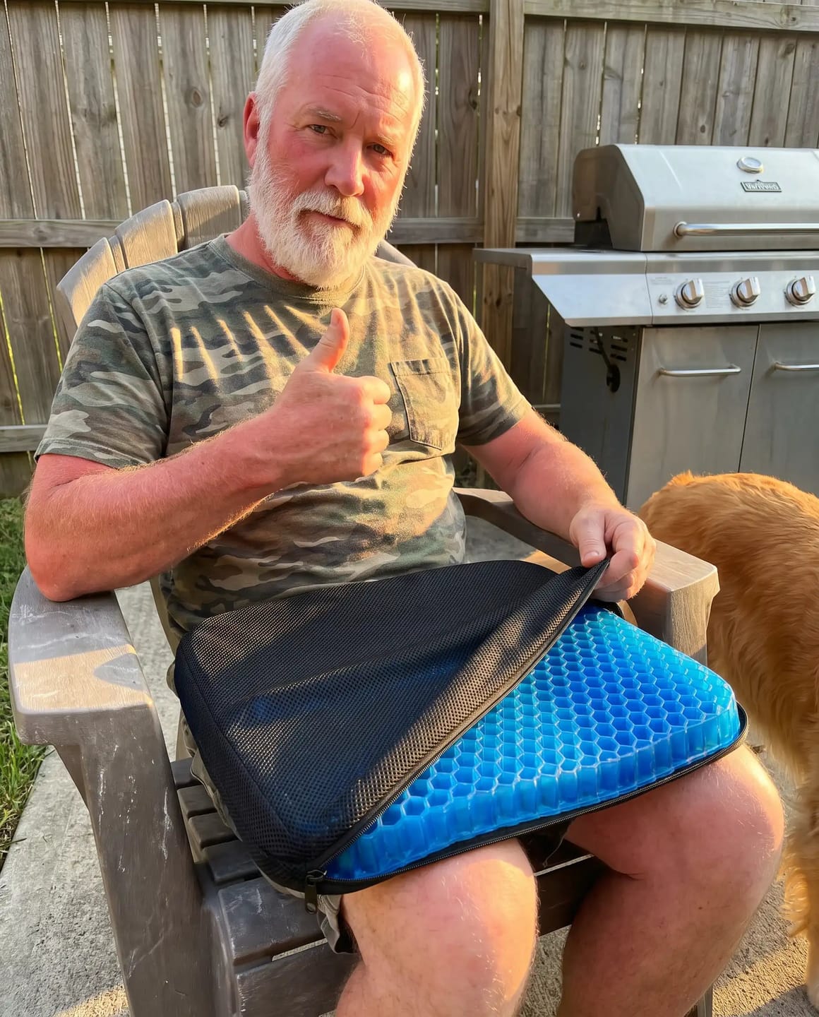 Customer photo review of Easen SitRelief™ —Built for the 14-Hour Shift