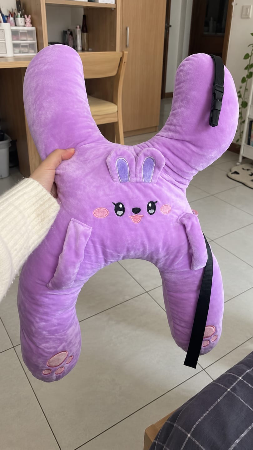 Customer photo review of Peluche Almohada de Viaje