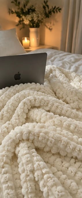 Customer photo review of Cloudwave® Kuscheldecke