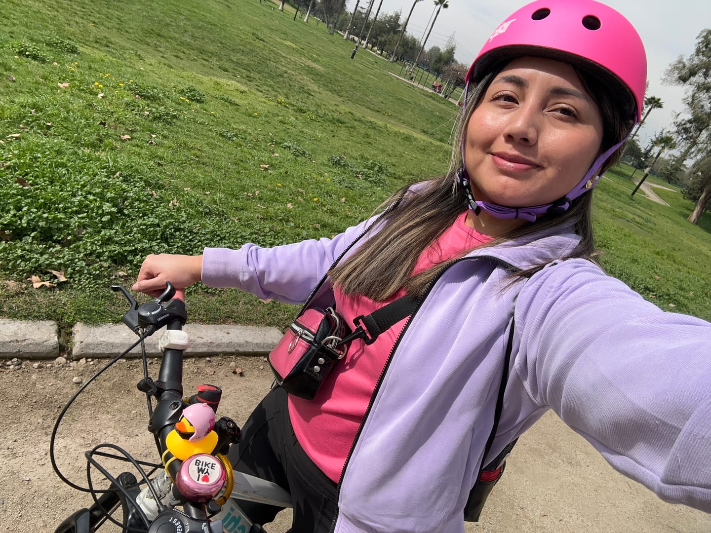 Customer photo review of CASCO TRIP URBANO PINK AJUSTABLE