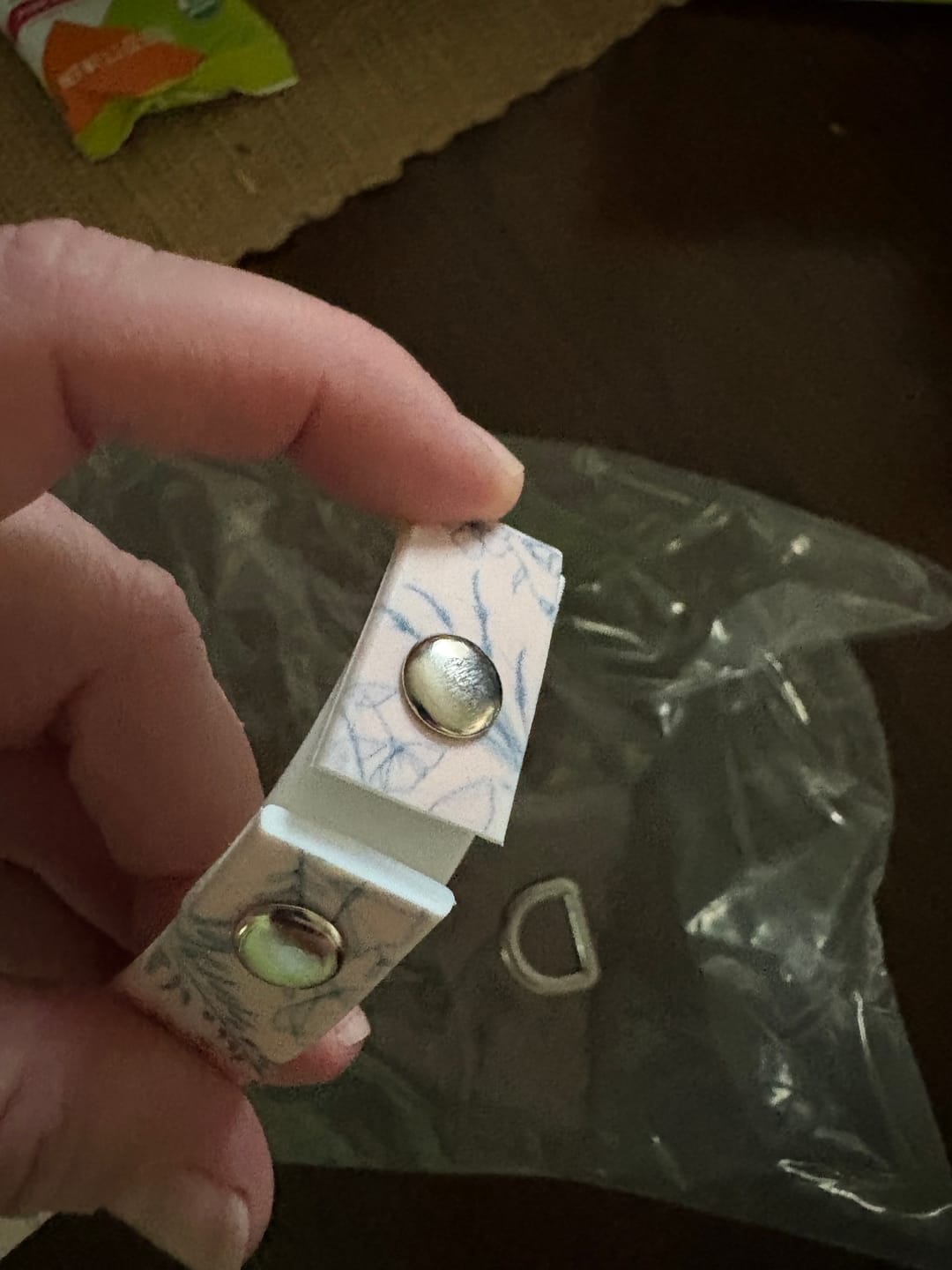 Customer photo review of Wild Herbs Dog Collar