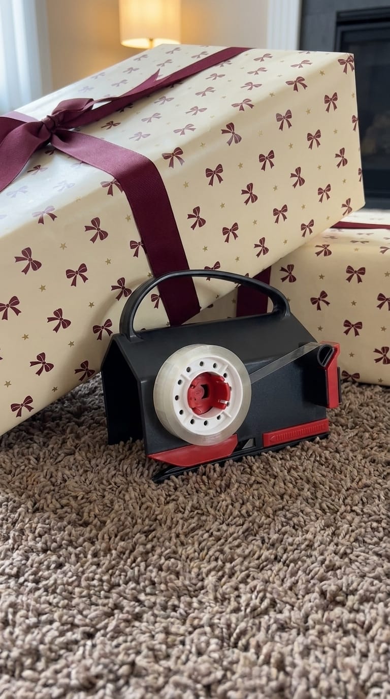 Customer photo review of Quick Gift Wrap Cutter