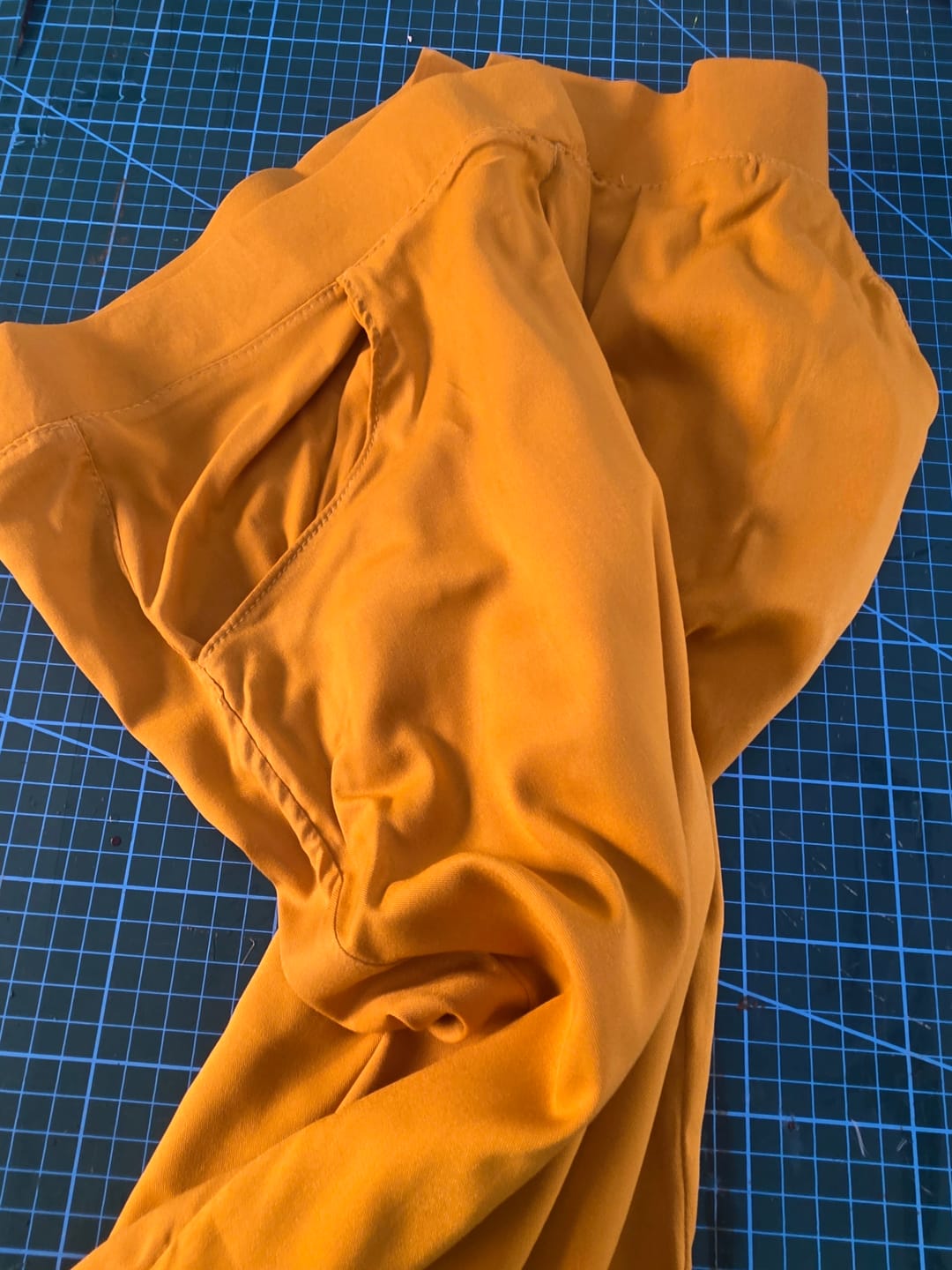 Customer photo review of Plain Viscose Stretch Twill Fabric
