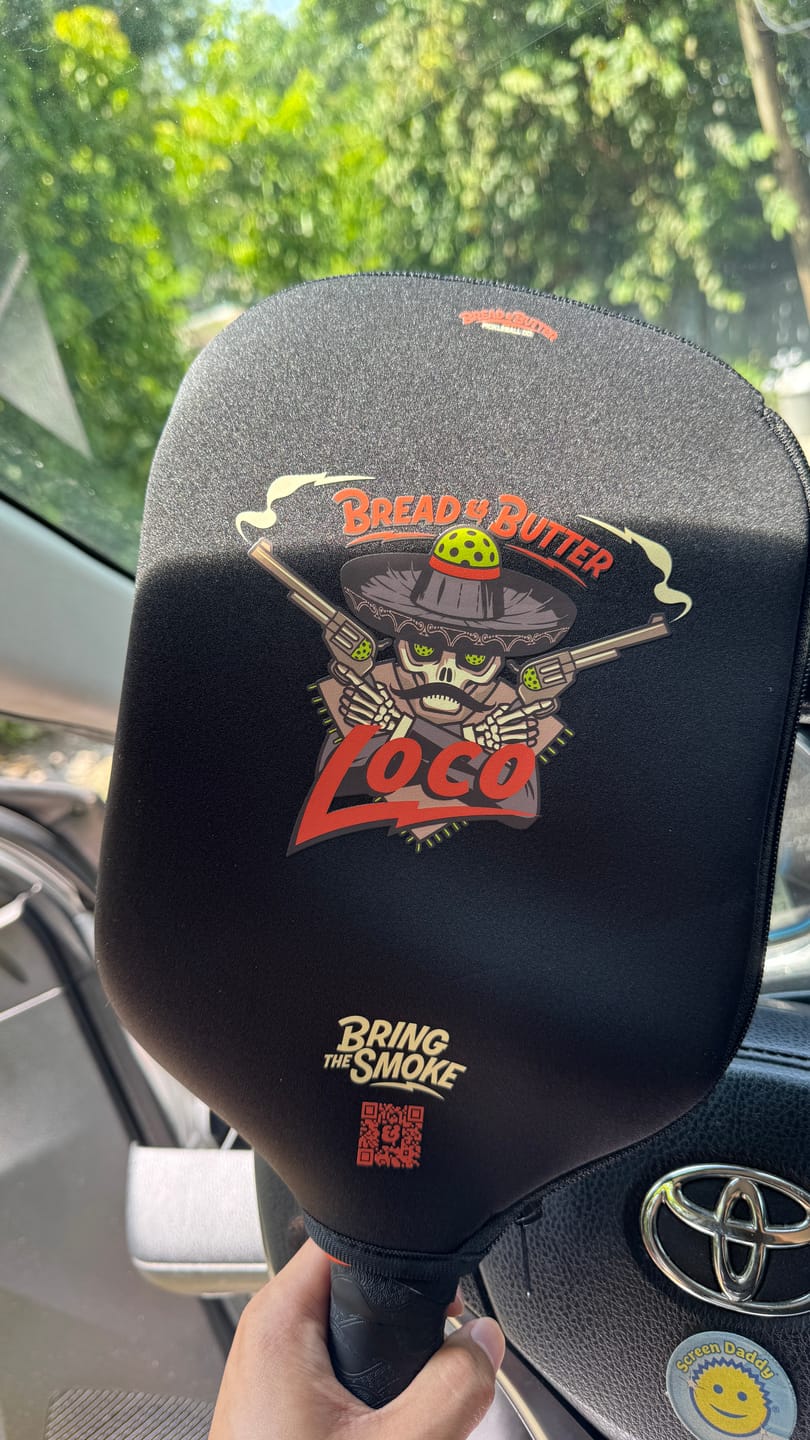 Customer photo review of The Loco 16mm Pickleball Paddle Hybrid