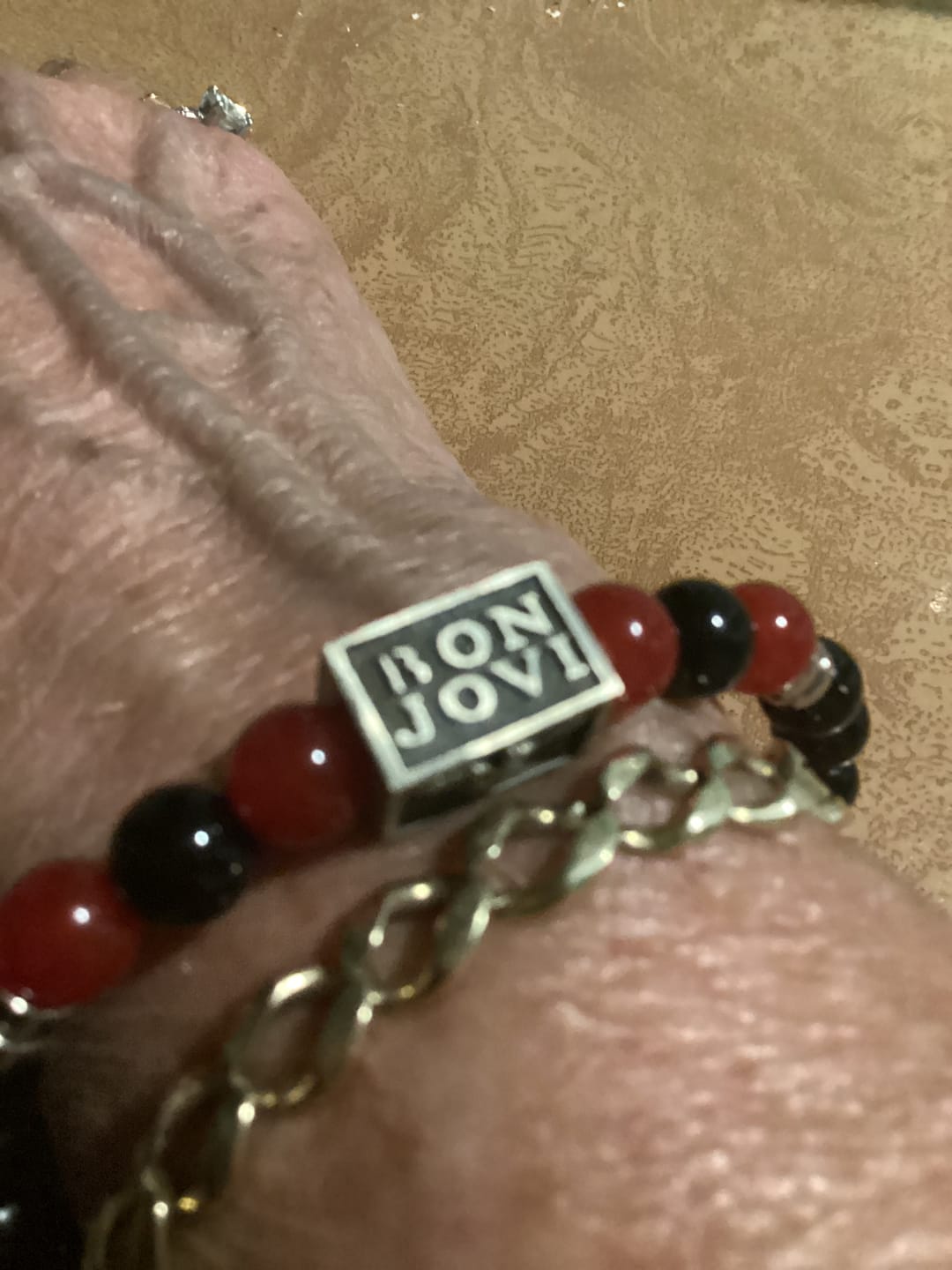 Customer photo review of BON JOVI - "FOREVER" BRACELET