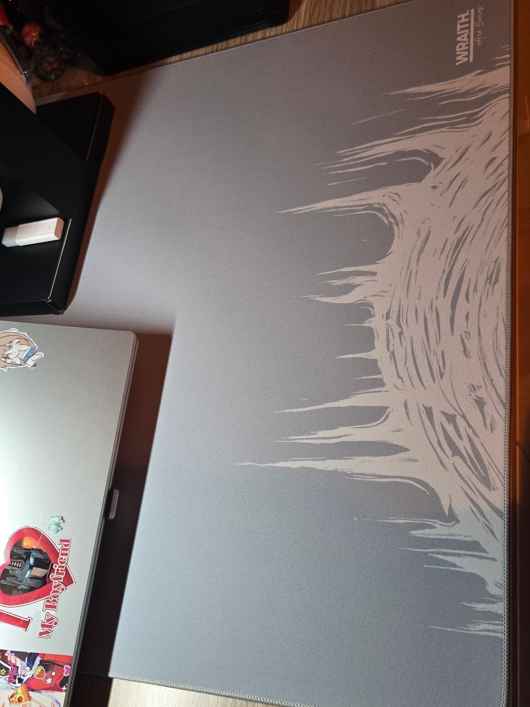Customer photo review of Wraith Ace Series Poron Mousepad