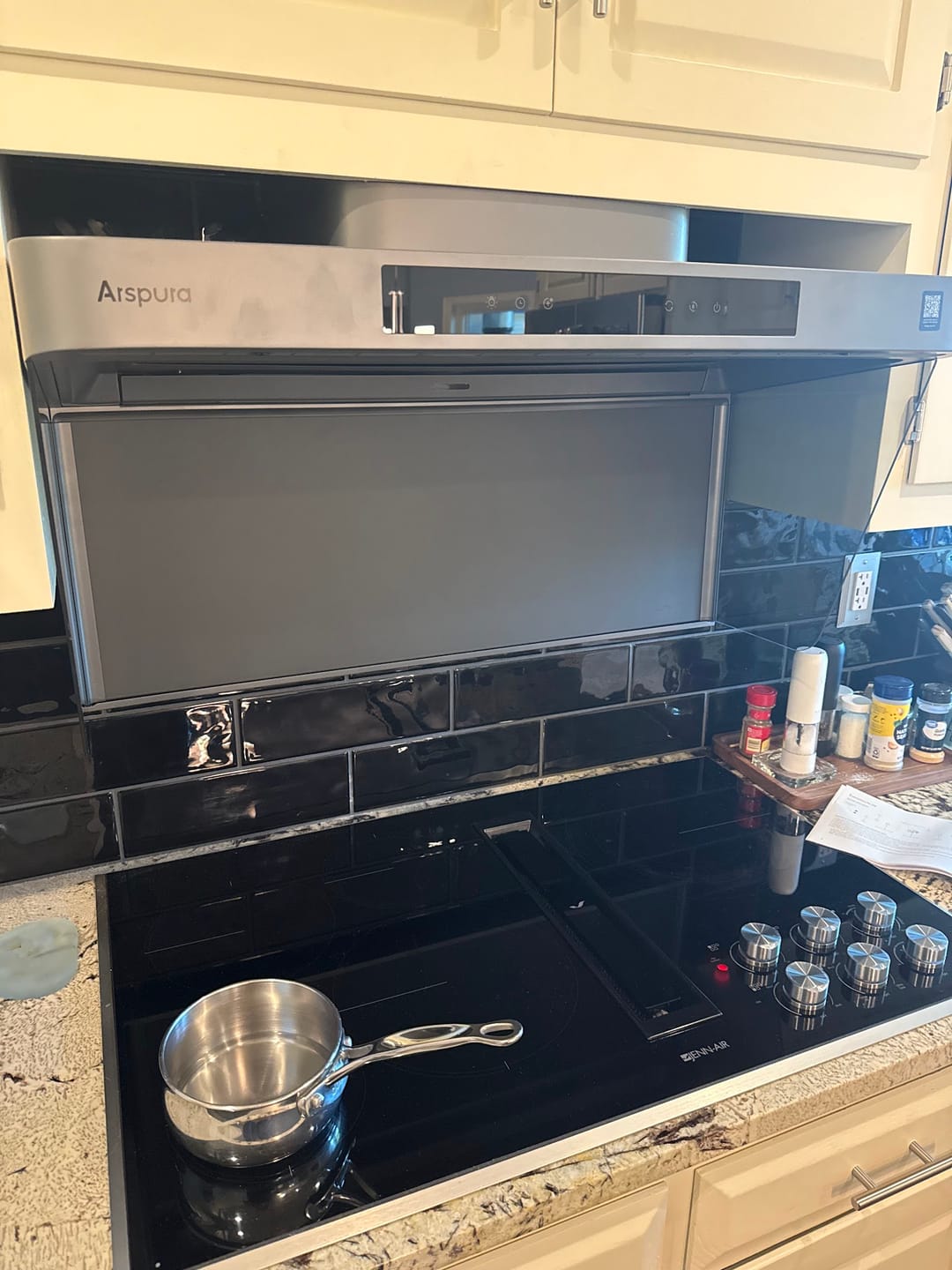 Customer photo review of Arspura 36'' P2 IQV™ Range Hood