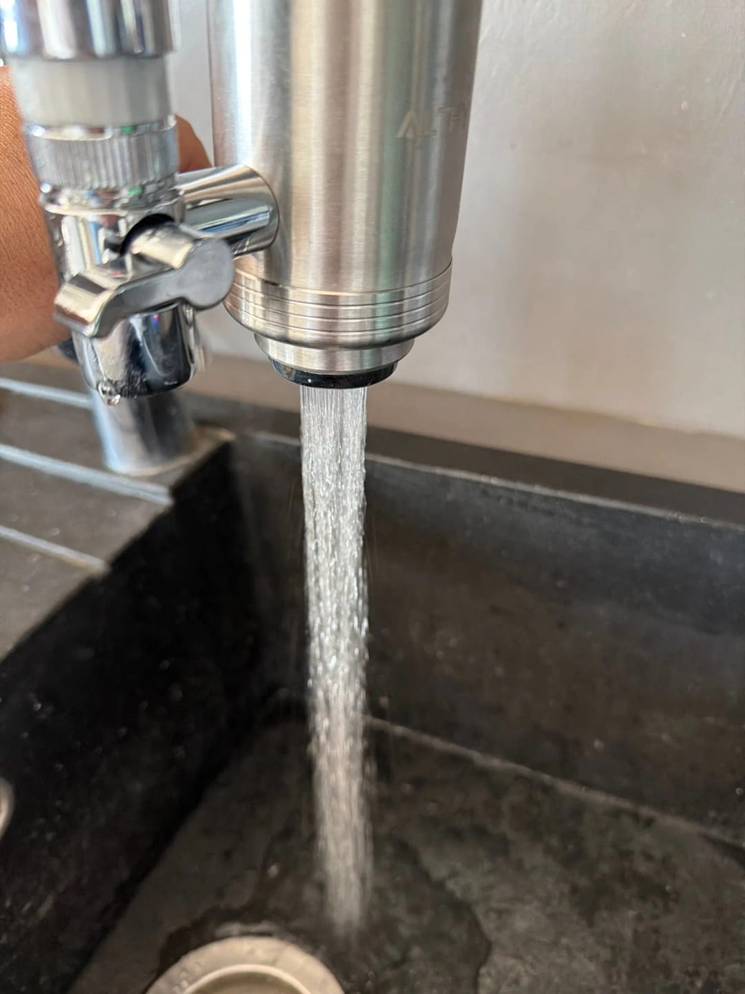 Customer photo review of AturaWater™ Tap Filter