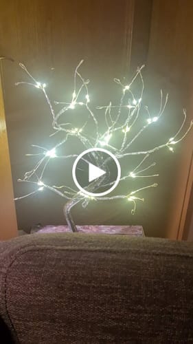 Customer photo review of Lumi Trees® - The Peace Tree with 108 LED`s