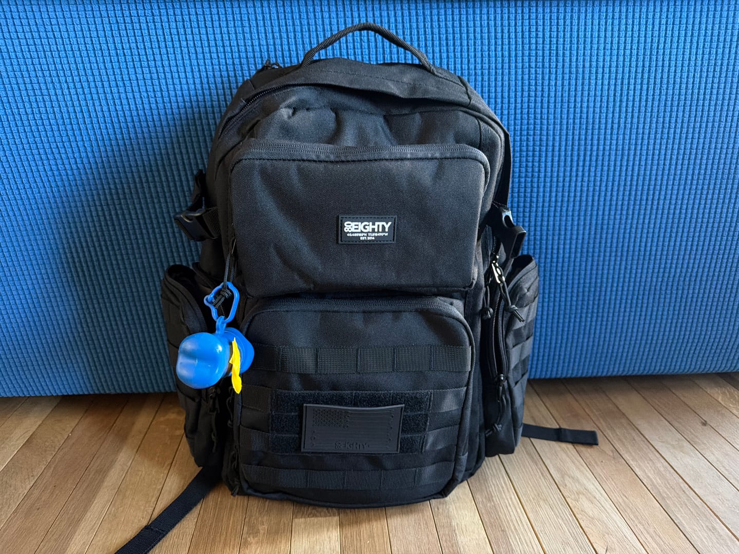 Customer photo review of 80Eighty® Commando Raven Backpack