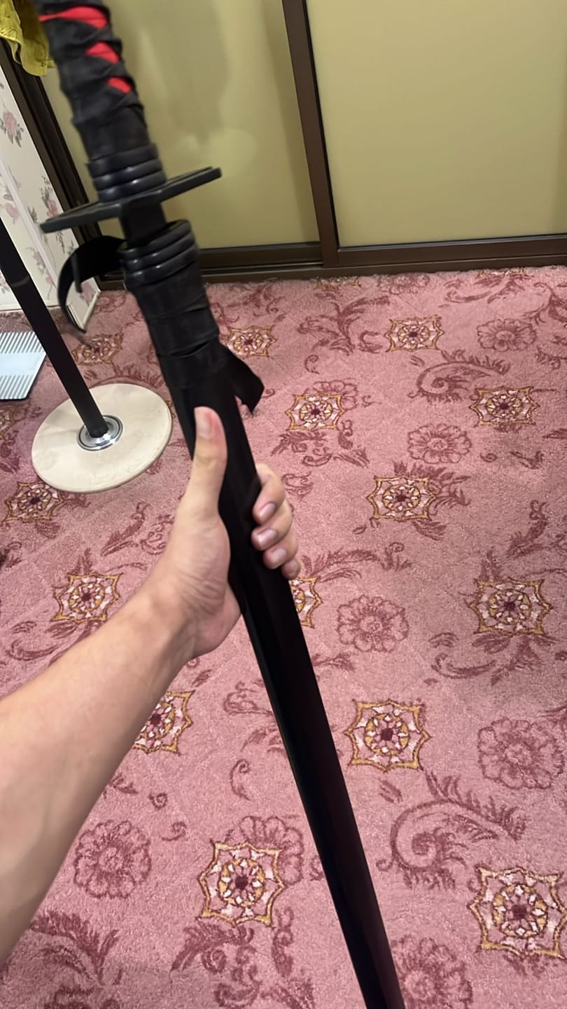 Customer photo review of Ichigo Zangetsu Katana
