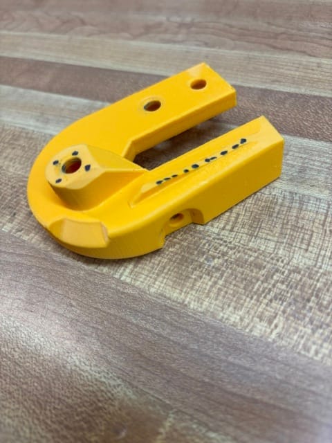 Customer photo review of Dust Collection Chute for Dewalt DW715/716 12" Non-Sliding Miter Saw