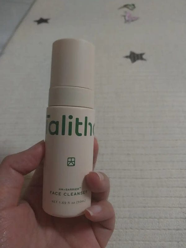 Customer photo review of HM+Barrier™ Face Cleanser