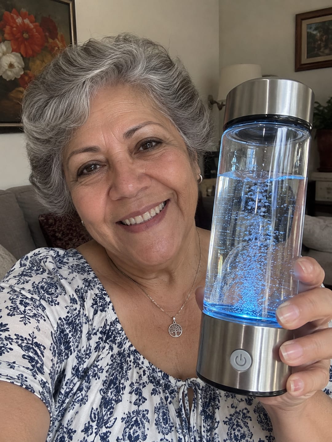 Customer photo review of Botella de Agua de Hidrógeno