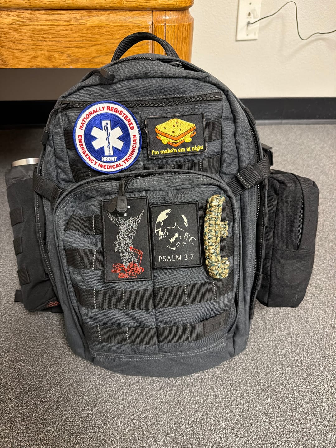 Customer photo review of PSALM 3:7 Patch