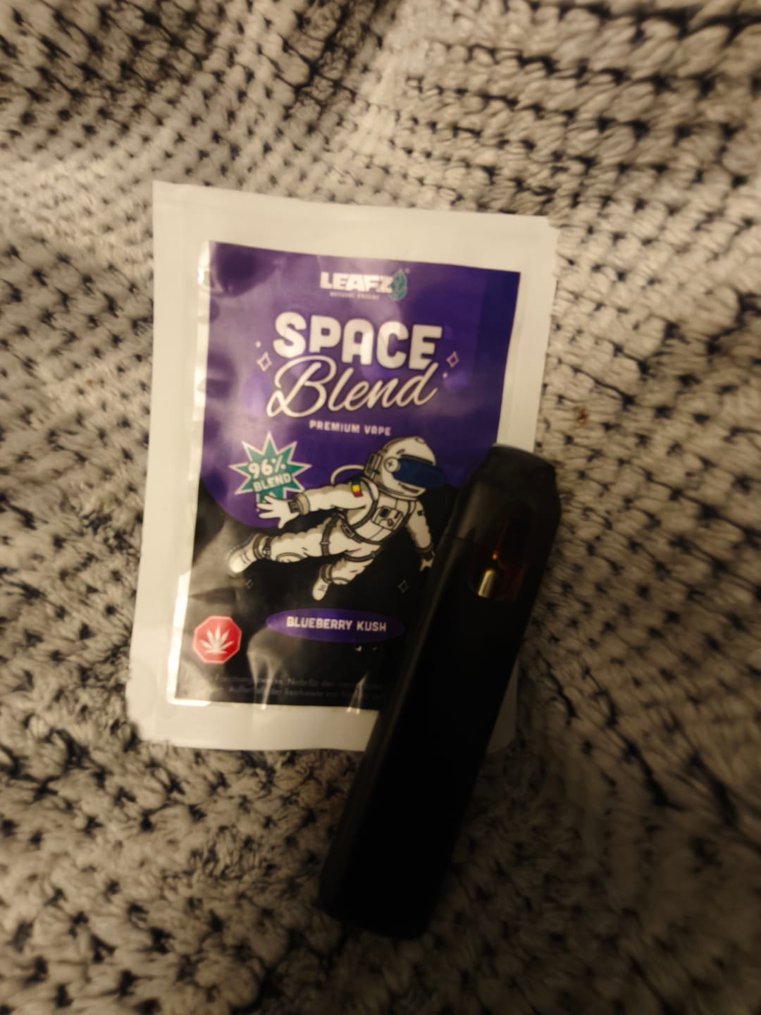 Customer photo review of Space Blend Vape - Strong - 1 ml