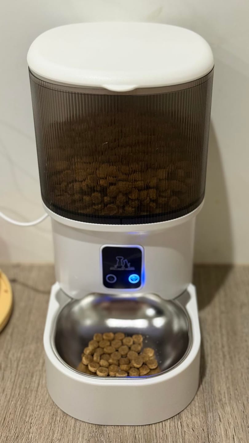 Customer photo review of PawFeed - WiFi Smart Pet Feeder