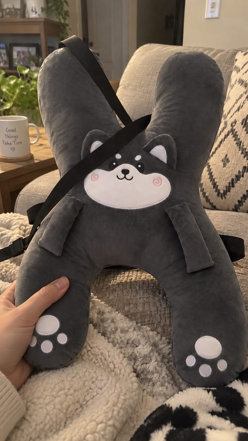 Customer photo review of Peluche Almohada de Viaje