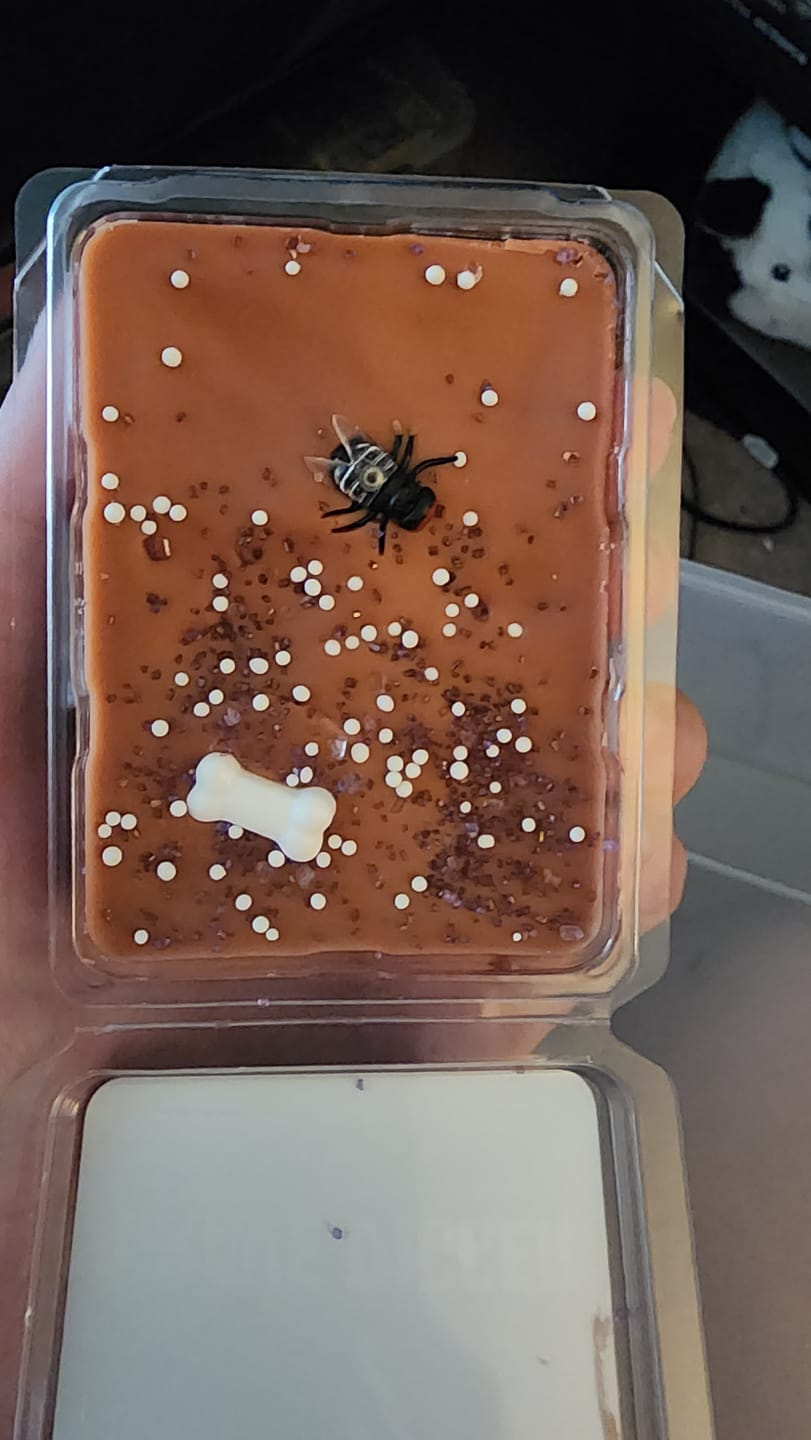 Customer photo review of Grave Digger Wax Melts