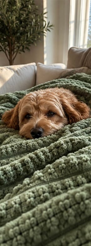 Customer photo review of Cloudwave® Kuscheldecke